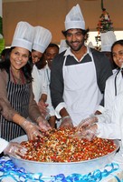 Manchu Vishnu at Christmas Festivities